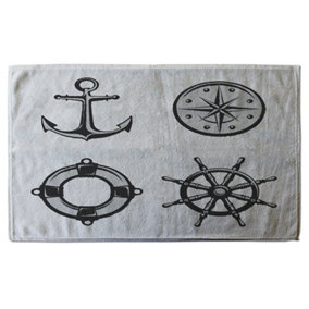 Nautical Icons (Bath Towel) / Default Title