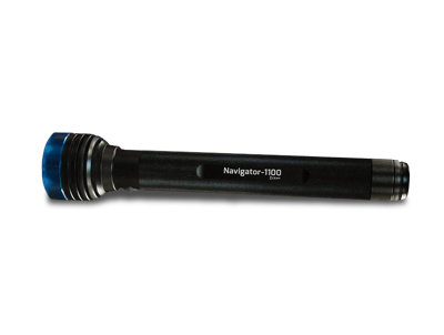 Navigator 1100 Lumen, Battery Powered LED Torch with Brightness Memory Feature