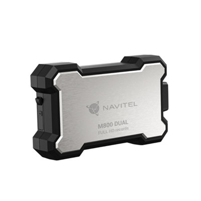 Navitel M800 Dual Motorcycle Dash Cam Front & Rear with GPS Module and Wi-Fi