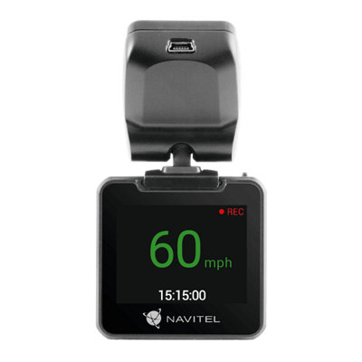 NAVITEL R5 Dash Cam - Full HD Front Camera with Built-in GPS and Speedometer