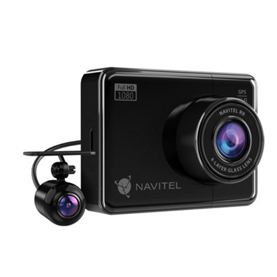 NAVITEL R9 Dash Cam - Full HD Front and Rear Camera with Built-in GPS ...