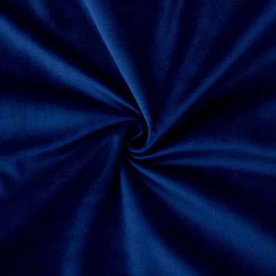 Navy Plain Filled Cushion Pair Luxury Velvet Cushion Cover Pack Of 2 Indoor/Outdoor Cushions