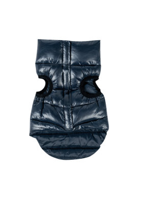 Navy Waterproof Dog Coat with Baffle Padding Medium Price Comparisons | Compare The Build