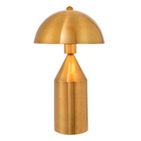 Naya Antique Brass Contemporary 1 Light Table Light