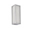 Nayland Chrome with Frosted Glass Contemporary 1 Light Bathroom Wall Light