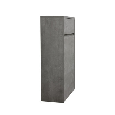 Nebula Back to Wall Toilet WC Unit in Concrete