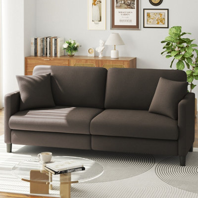 Extra deep on sale velvet sofa