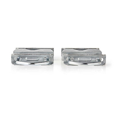 Nedis 2 Pack Steel Satellite Aerial Mast Clamp for 40 - 60mm Diameter