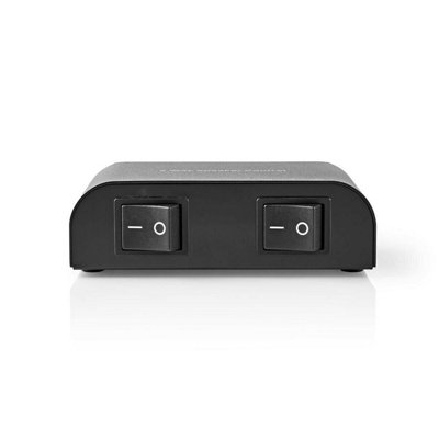 Nedis 2 Way Audio Speaker Switch Loudspeaker Stereo Selector Amp Screw ...