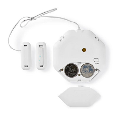 Nedis Glass Break Detector Window Alarm, Ultra Thin, Adjustable ...