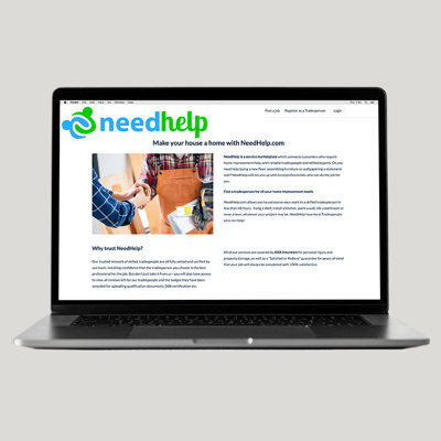 Step 2 - visit NeedHelps website to purchase your installation