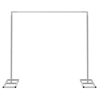 Neel Blue 4x4 Metal Frame Backdrop Stand, Photography Arch Stand Kit