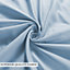 Neel Blue Double Duvet Cover & 2 Matching Pillow Cases - Sky Blue