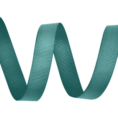 Neel Blue Grosgrain Ribbon, Hunter Green - 15mm x 10 Metres