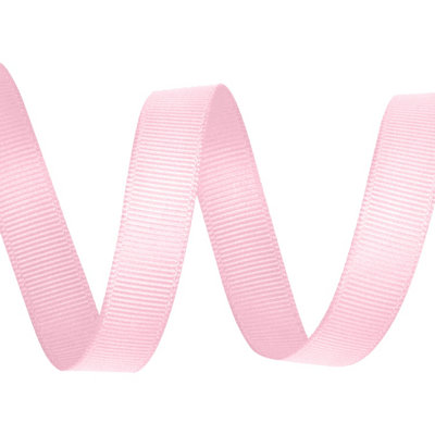 Neel Blue Grosgrain Ribbon, Rose Pink - 25mm x 10 Metres