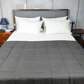 Neel Blue Luxury 6.8kg Weighted Blanket  - Large - 122cm x 183cm