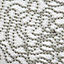 Neel Blue Metallic Bead Chain for Christmas Tree Decoration - Silver - 24ft