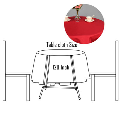 Round store 120 tablecloth