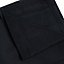 Neel Blue Round Tablecloth 228cm - Black (pack of 10)