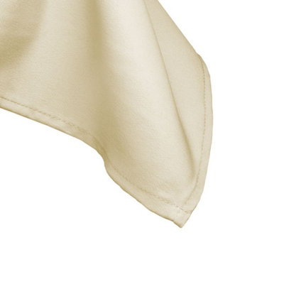 Neel Blue Round Tablecloth 274cm - Ivory