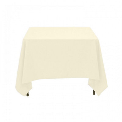 Neel Blue Square Tablecloth 137cm - Ivy (pack of 5)
