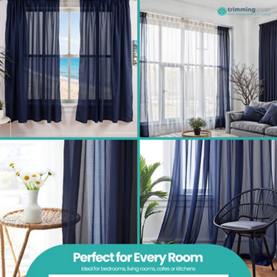 Voile Tie Blinds | Net Curtains | Net Curtains