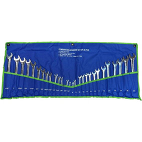 Neilsen 14pc Cold Stamped Metric Combination Spanner Wrench Set 6mm - 32mm