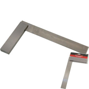 Neilsen Engineers Right Angle Polished Try Steel Machinist Square 10" 250mm