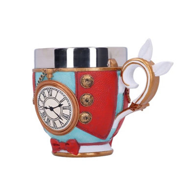 Nemesis Now Pinkys Up Rabbit Cup Red/Blue (One Size)