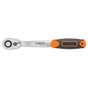 NEO 08-503, quick release curved ratchet handle reversible 1/4"