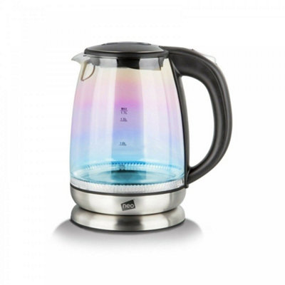 Iridescent glass hot sale kettle