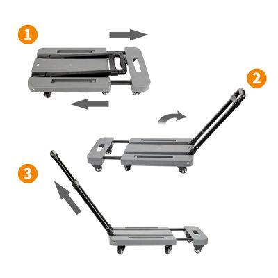 Neo 200kg Capacity Sack Trolley Folding With Extendable Handle - 8
