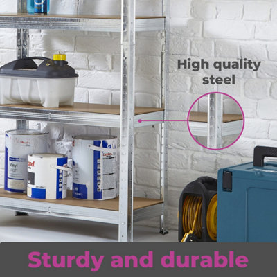 Neo 5 Tier Garage Shelving Racking - 5