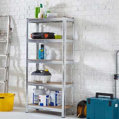 Neo 5 Tier Garage Shelving Racking - 7