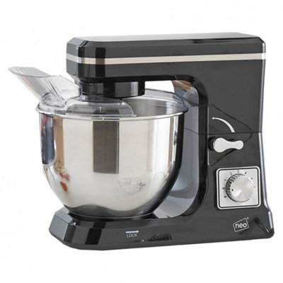 Neo Black 5L 6 Speed 800W Electric Stand Food Mixer
