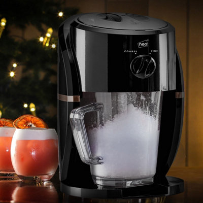 Neo Black and Copper Ice Crusher Slush Machine