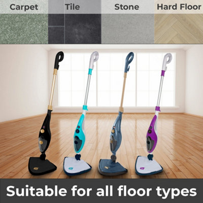 Neo Black & Copper 10 in 1 1500W Hot Steam Mop Cleaner and Hand Steamer - 3