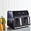 Neo Black Electric 8.5L Digital Air Fryer with Dual Drawer