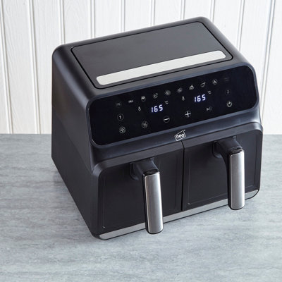 Neo Black Electric 8.5L Digital Air Fryer with Dual Drawer