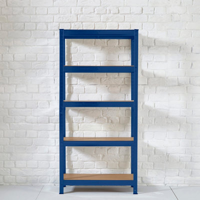 Neo Blue 5 Tier Garage Shelving Racking - 9