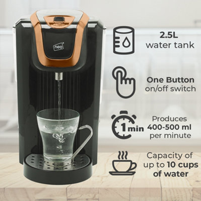 Neo Copper 2.5L Instant Hot Water Dispenser Machine - 6
