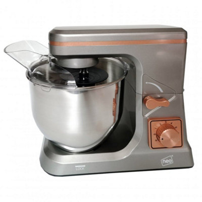 Neo Copper and Grey 5L 6 Speed 800W Electric Stand Food Mixer - 3