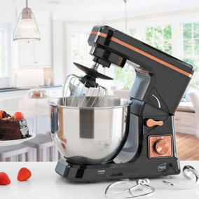 Neo Copper & Black 5L 6 Speed 800W Electric Stand Food Mixer