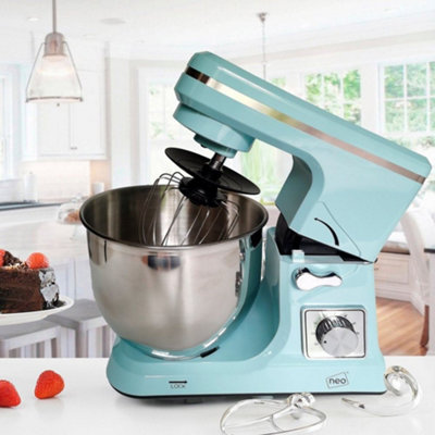 Blue food mixer sale