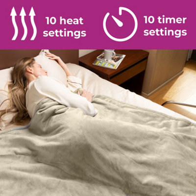 Neo Electric Heated Throw Over Blanket - 4