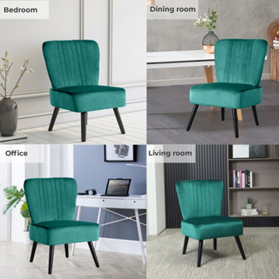 Emerald green best sale bedroom chair