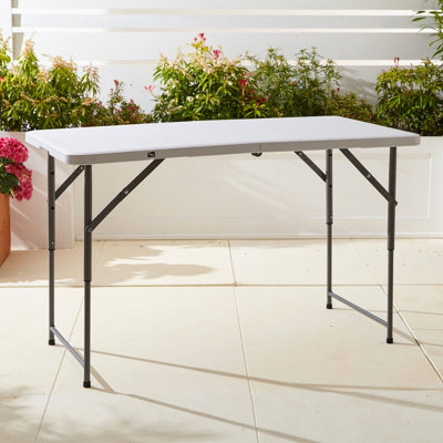Neo Folding Picnic Table Portable 4FT Extendable Height