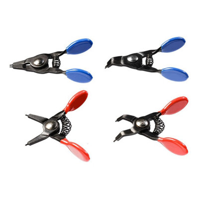 NEO mini circlip pliers set 4 pcs, internal & external, soft grip (Neo ...