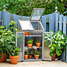 Neo Mini Grey Growhouse Greenhouse Cold Frame Model 1