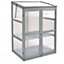Neo Mini Grey Growhouse Greenhouse Cold Frame  Model 3